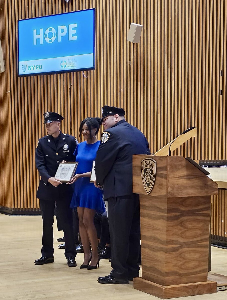We gathered together at #1PP for the Hope Awards Ceremony honoring the heroic actions of our #NYPD officers. 

Your hard work will always be rewarded.  Keep up the amazing work. 
<a href="/NYPDnews/">NYPD NEWS</a>