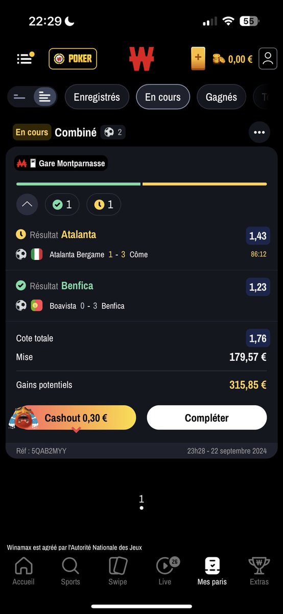 Niikow's tweet photo. @Atalanta_BC vous êtes des salopes ! J’ai perdu 180€ à cause de vous ! https://t.co/sY13zvyV2o
