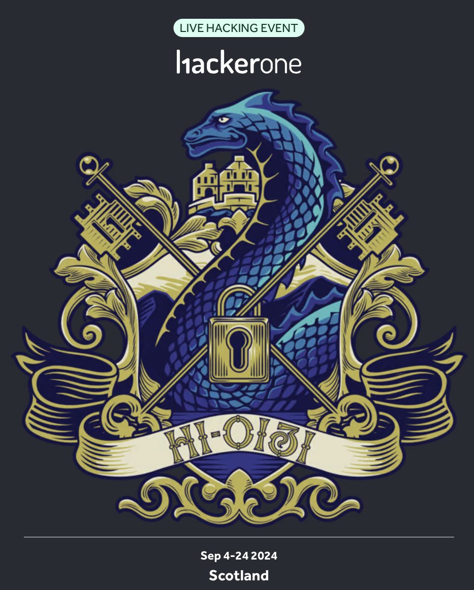 I just won my 4th MVH at @Hacker0x01 H1-0131 in Scotland! 🤯 So sad I could not attend in person, be