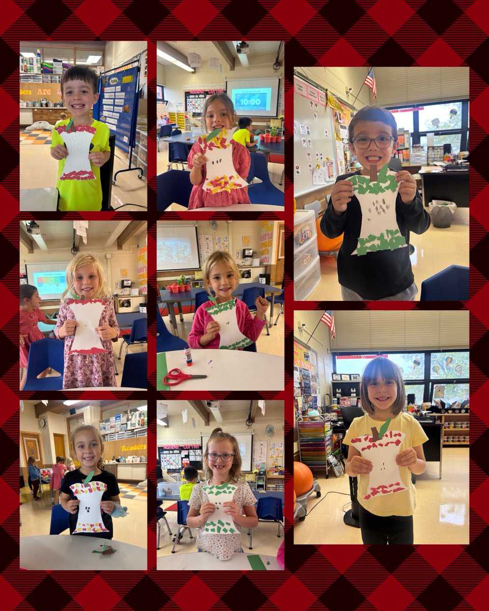 It’s Apple Week in Kindergarten! 🍏🍎 #fa58share #dg58learns #dg58pride