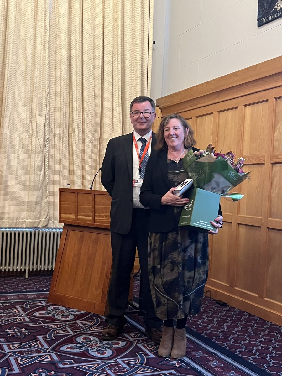 crbrownwilson's tweet photo. Great to hear the journey of @CNO_NI Professor Maria McIlgorm @QUBSONM #Professorial lecture @QUBelfast https://t.co/LCAFuDWhRa
