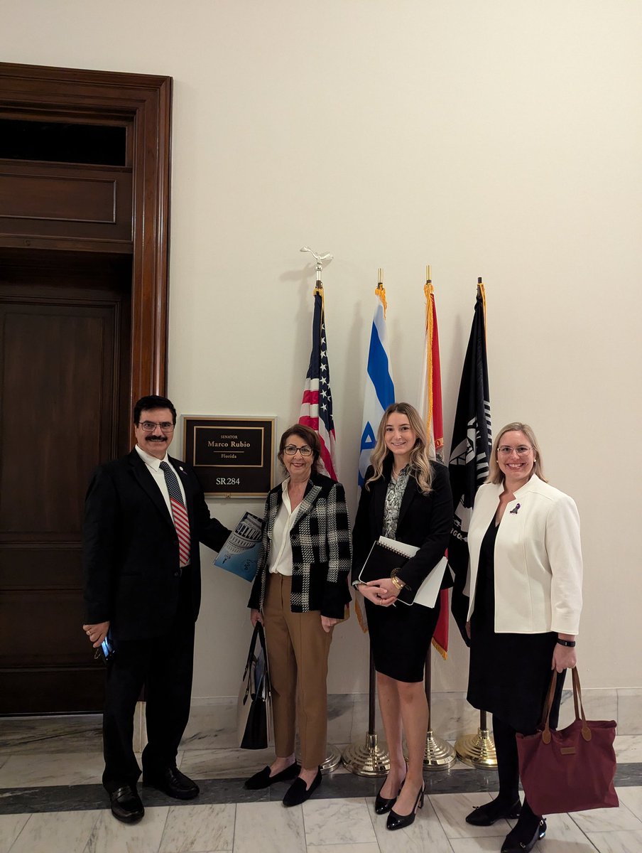 Thanks <a href="/marcorubio/">Marco Rubio</a> staff for meeting with me today and discussing how we can expand access to evidence-based addiction care. The opioid crisis is a bipartisan problem. #AMAC2024