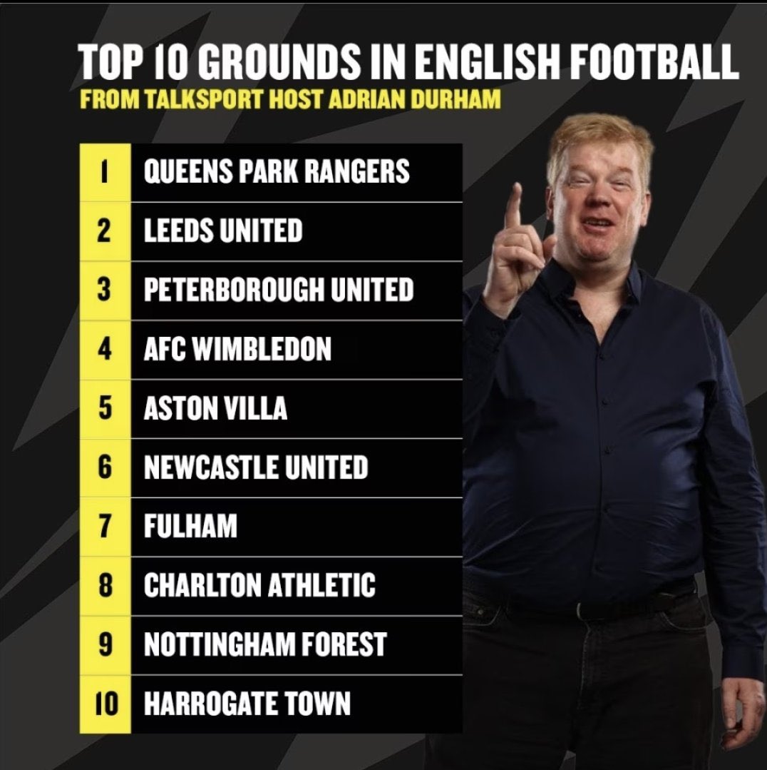 QPR's tweet image. He knows, @TheAdrianDurham. 🏟️