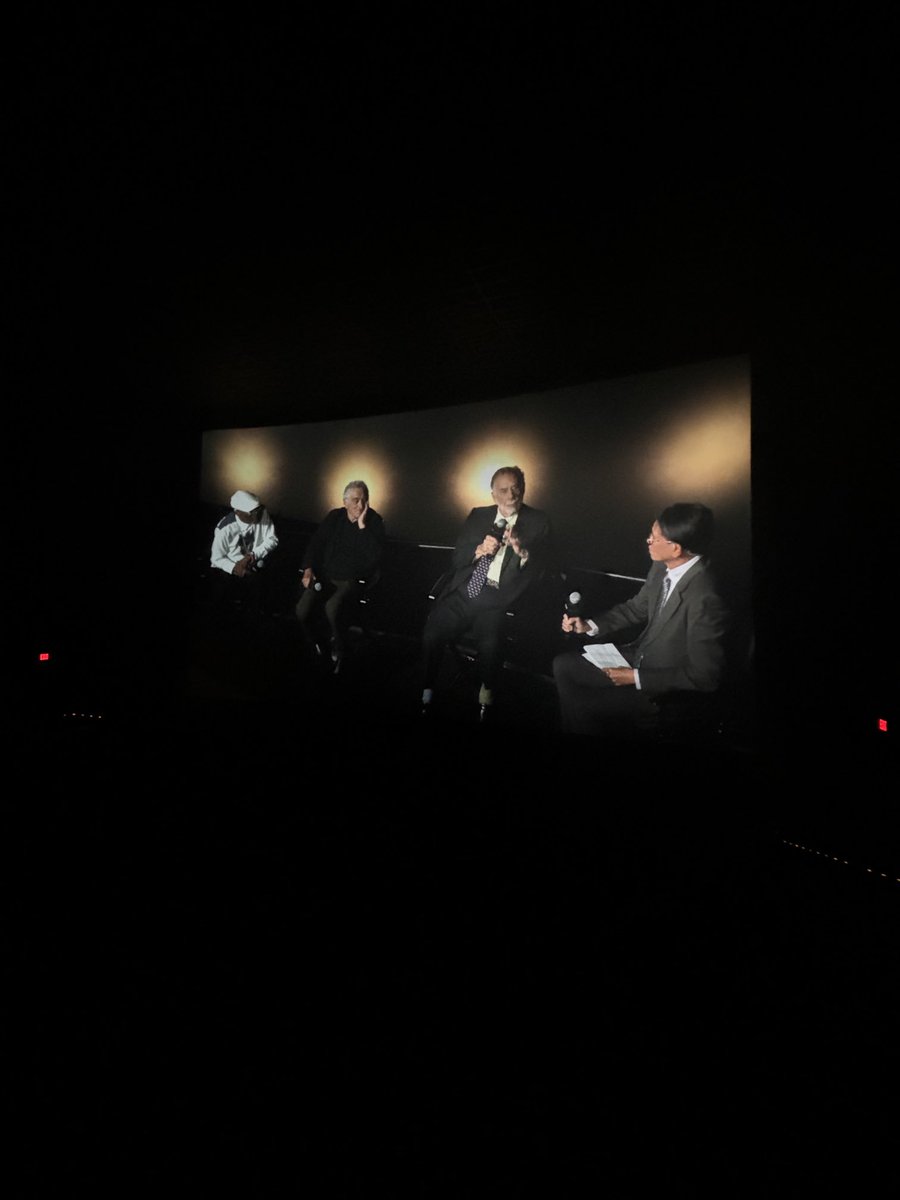 joeboxd's tweet photo. Taking photos at the Megalopolis IMAX Q&amp;A like I’m at a concert. https://t.co/0zskuT3Gr4