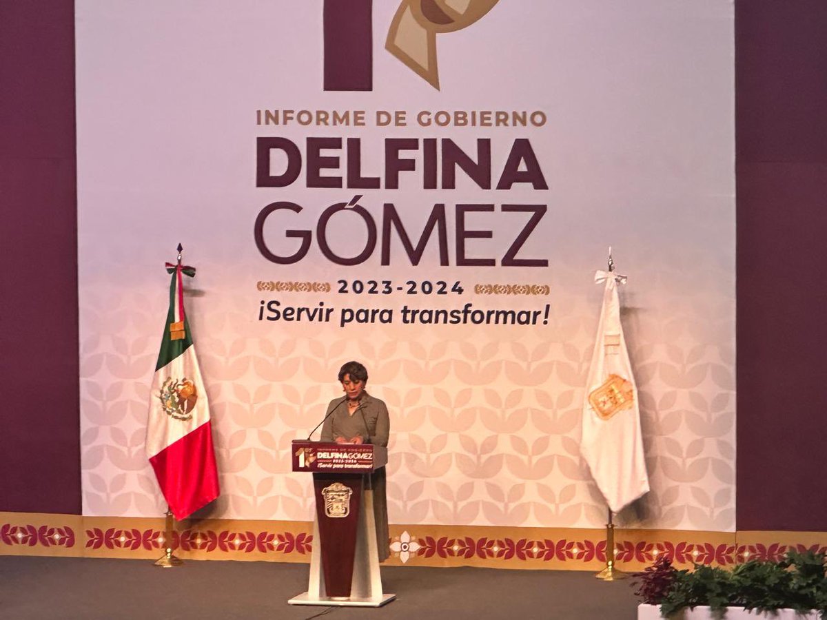 En ADG agradecemos a la Gobernadora <a href="/delfinagomeza/">Delfina Gómez A.</a> por la invitación a su 1er Informe de Gobierno. Escuchamos atentamente las importantes acciones que ha emprendido y reconocemos su liderazgo en el crecimiento del Estado de México. ¡Felicitaciones! 

#ADG #InformeDelfina #EDOMEX