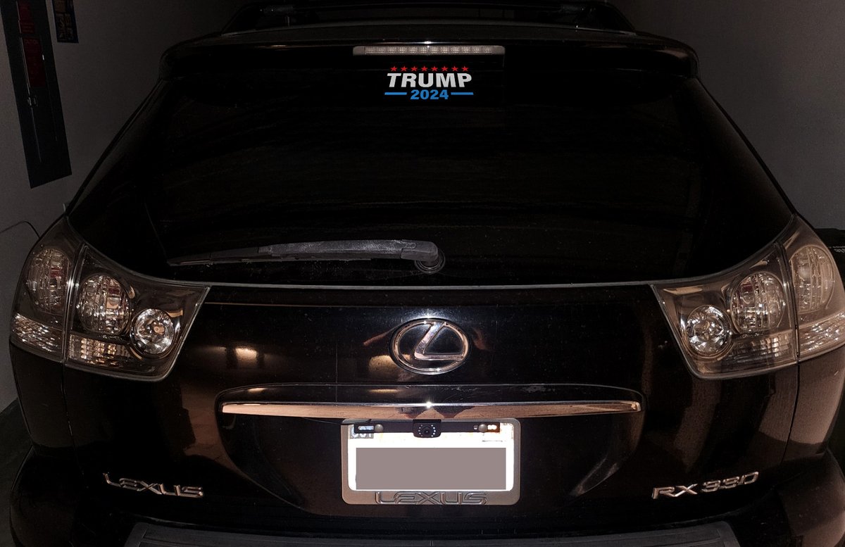 10in30muscle's tweet photo. @elonmusk https://t.co/nPL2Bmph81
Get your TRUMP 2024 car window decal and spread the word!  3-color custom design. High quality vinyl. Hand made in Commifornia.   On sale now thru end of September - 25% off! #trump #maga https://t.co/6R0cHygVo0