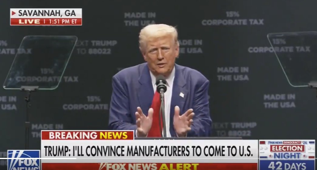 When Trump does this accordion shit with his hands, everything he says is 100% a lie.