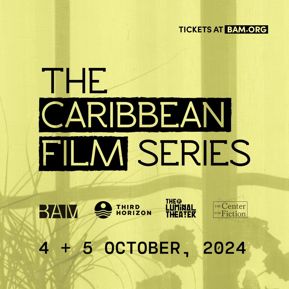 We’re back Oct 4+5 w/ another edition of Caribbean Film Series, BK! 10/4: we’re screening a selection of shorts that explore familial relationships across histories of migration &amp; diasporic longing. 10/5: You won't want to miss the NY premiere of THE ENIGMA OF HAROLD SONNY LADOO!