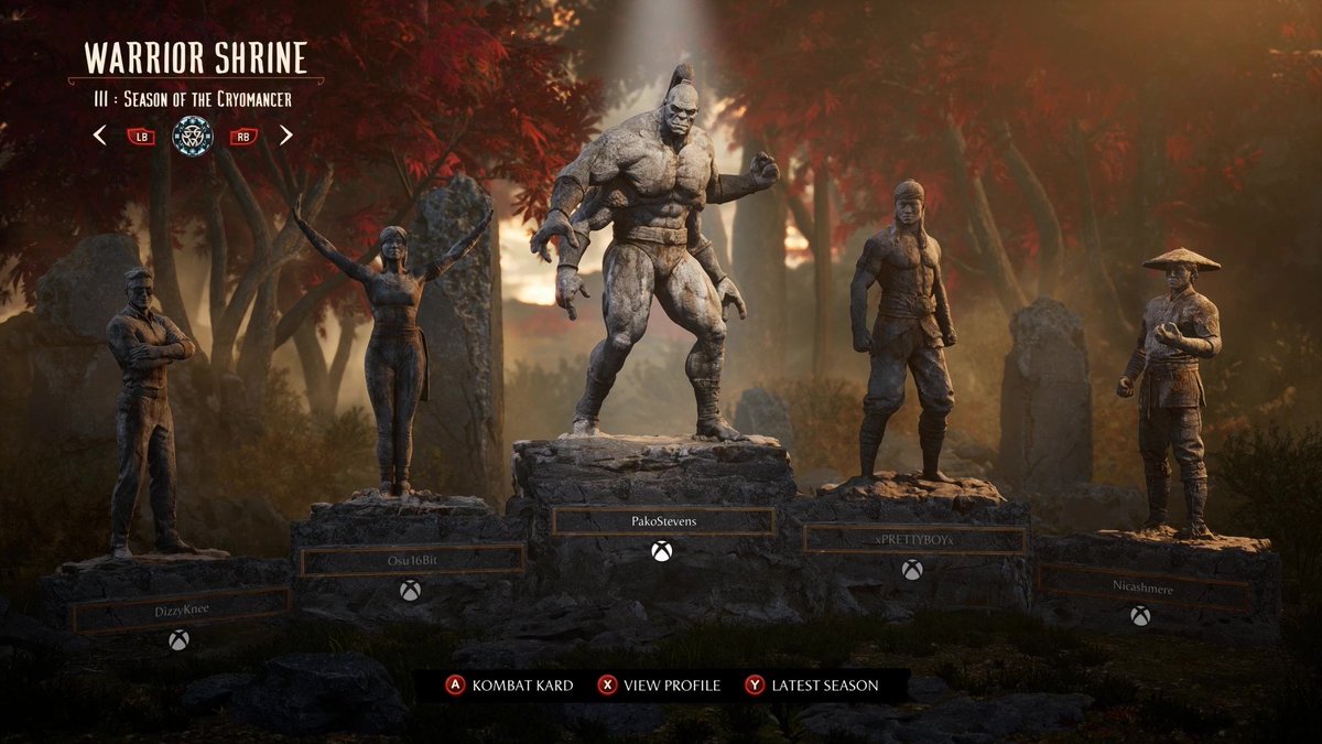TuYasRecords's tweet photo. Seems like lots of people didnt buy MK1 Khaos Reign expansion pack, not suprised tbh the 50 bucks price tag, and lack of new features in the game... Remember warrior shrines? its just another glorified leaderboards lmao🤣🤣🤣 https://t.co/93bAVJ3ay7