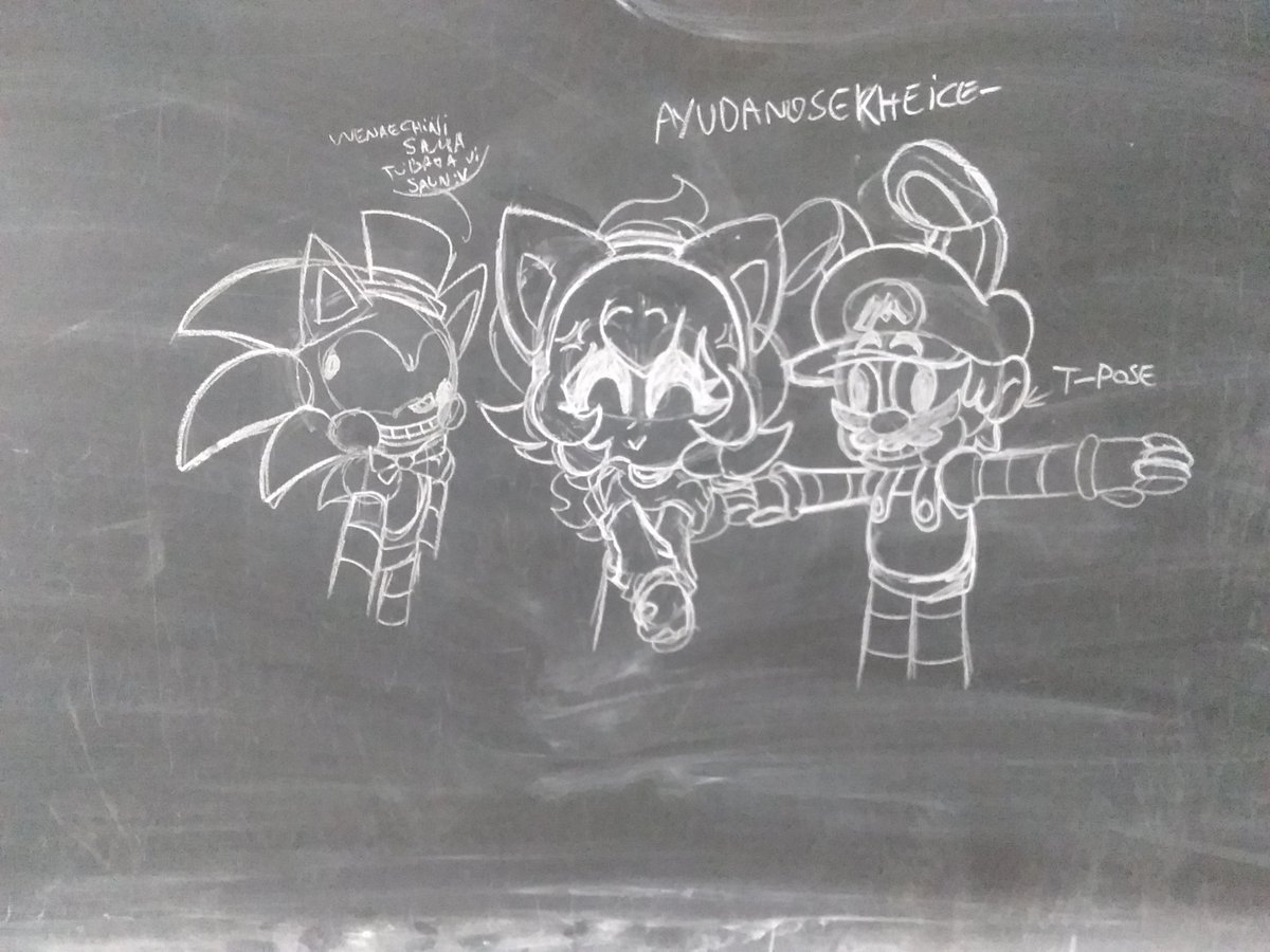 Alondra52360050's tweet photo. #Fnas #FiveNightsatSonic2 #Fnas2 #FnasMM
Aviso lol:
Si la comunidad de Fnas 2 estÑ viva y ven este dibujo que hice en la escuela hace rato, pues... ‘‘Comenten!! :D https://t.co/8utJ8AfZ0M
