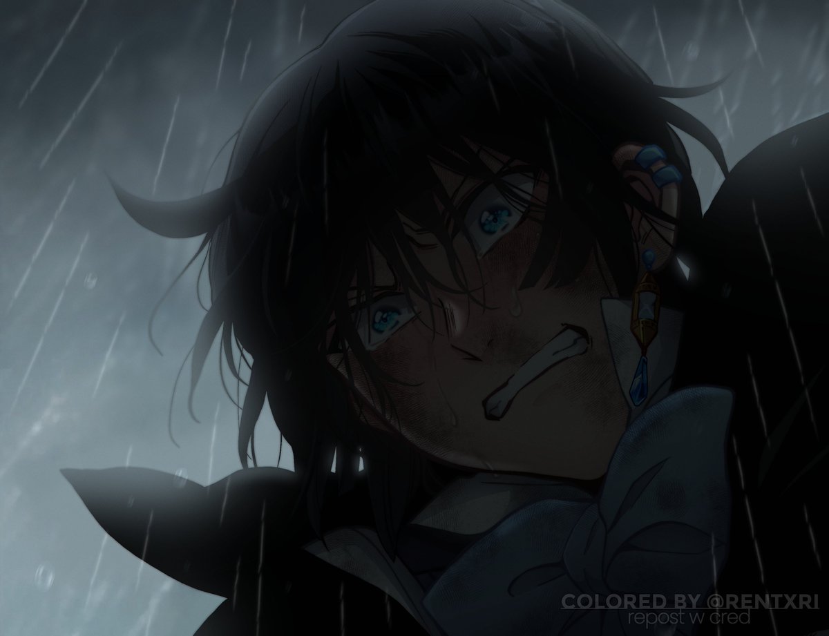 "Why...? Why can't I kill.. Dammit..!" #vanitasnocarte #thecasestudyofvanitas #vanitas #noéarchiviste #ヴァニタス #ヴァニタスの手記 #mangacoloring #coloredmanga