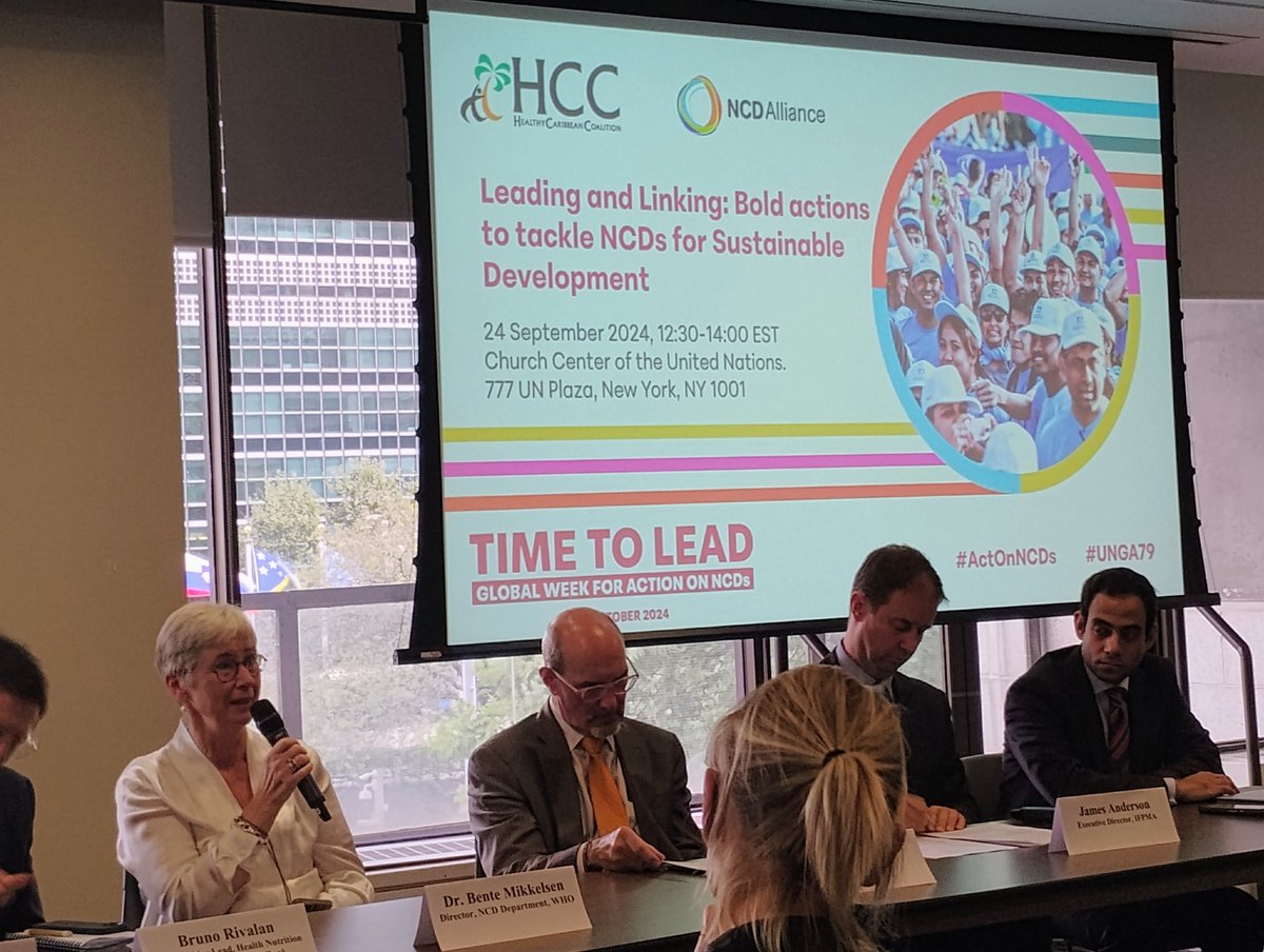 Just heard from WHO colleagues: ''#Dialysis &amp; #hypertension are affecting far more people than expected—a major game-changer in the fight against #NCDs. Hoping this critical issue is addressed in the upcoming Political Declaration!'' #UNGA79 

#KidneyHealthMatters