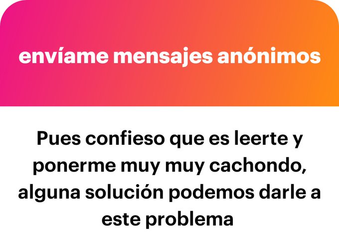 Una paja en persona mientras me cuentas que t gusta d mi? https://t.co/PR6wfFHXnM