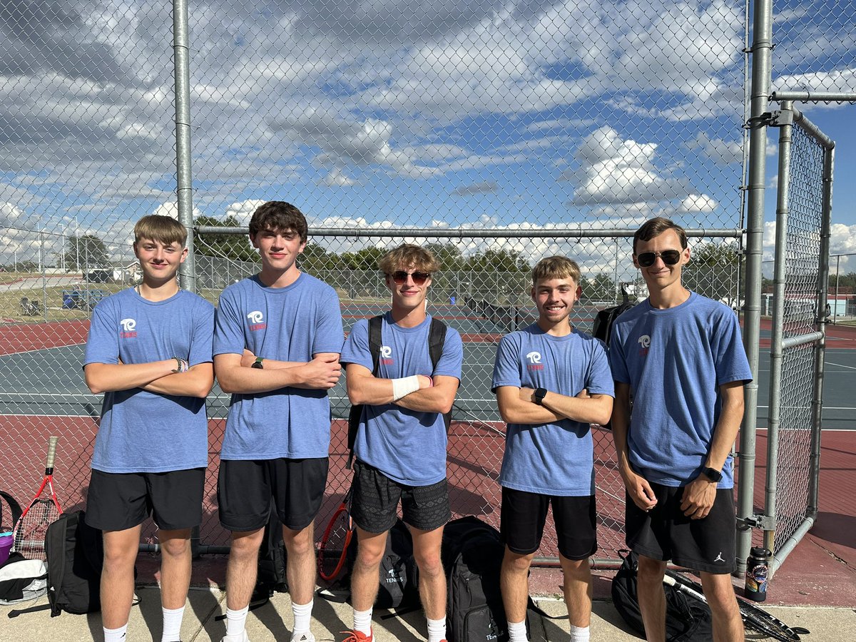 Rams honored these 5 awesome seniors before tonight’s match against Nebraska City!  #ramnation