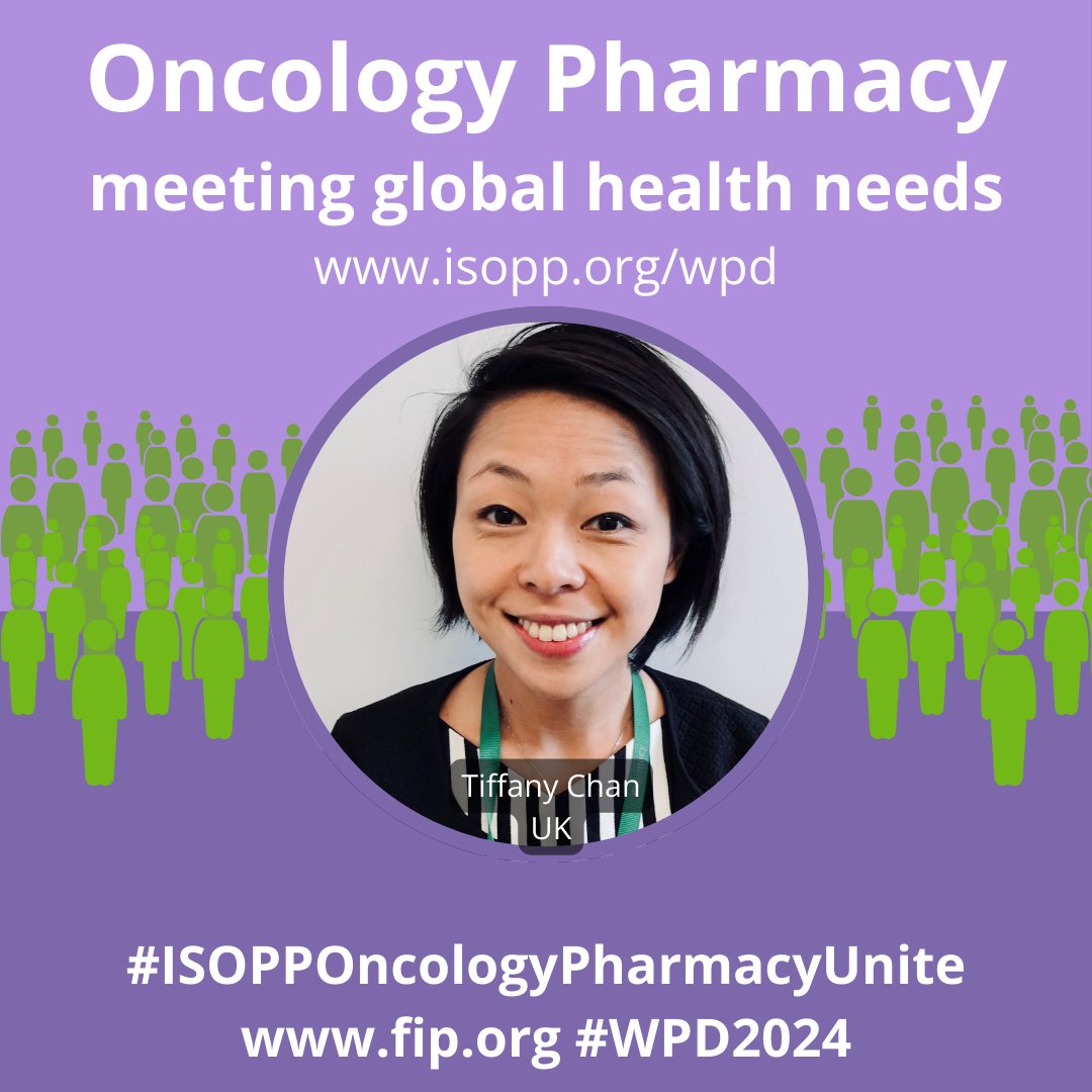 I am proud to support the campaign by the <a href="/FIP_org/">FIP</a> to raise awareness of World Pharmacists Day. 'Pharmacists: Meeting global health needs' #WPD2024 #ISOPPOncologyPharmacyUnite <a href="/ISOPPorg/">ISOPP</a>
