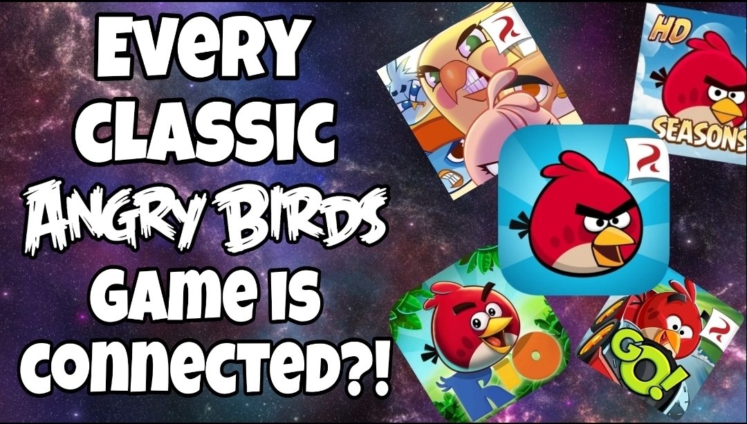 AlfieChatTW's tweet image. 🔴 NEW VIDEO ON MY CHANNEL! 🔴

In this video, I'm going to be talking about a theory I have on the angry birds franchise 👇

youtu.be/_g04RKzctLc?si…

#angrybirds #bringback2012 #rovio #angrybirdsstella
