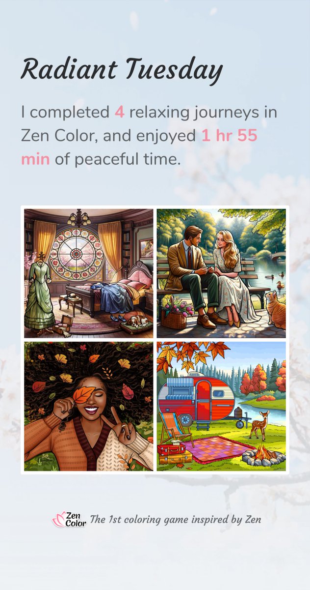 MsStitched's tweet image. #zencolor #zen #color #peaceful #relaxing #relax #colorbynumber #adultcoloring