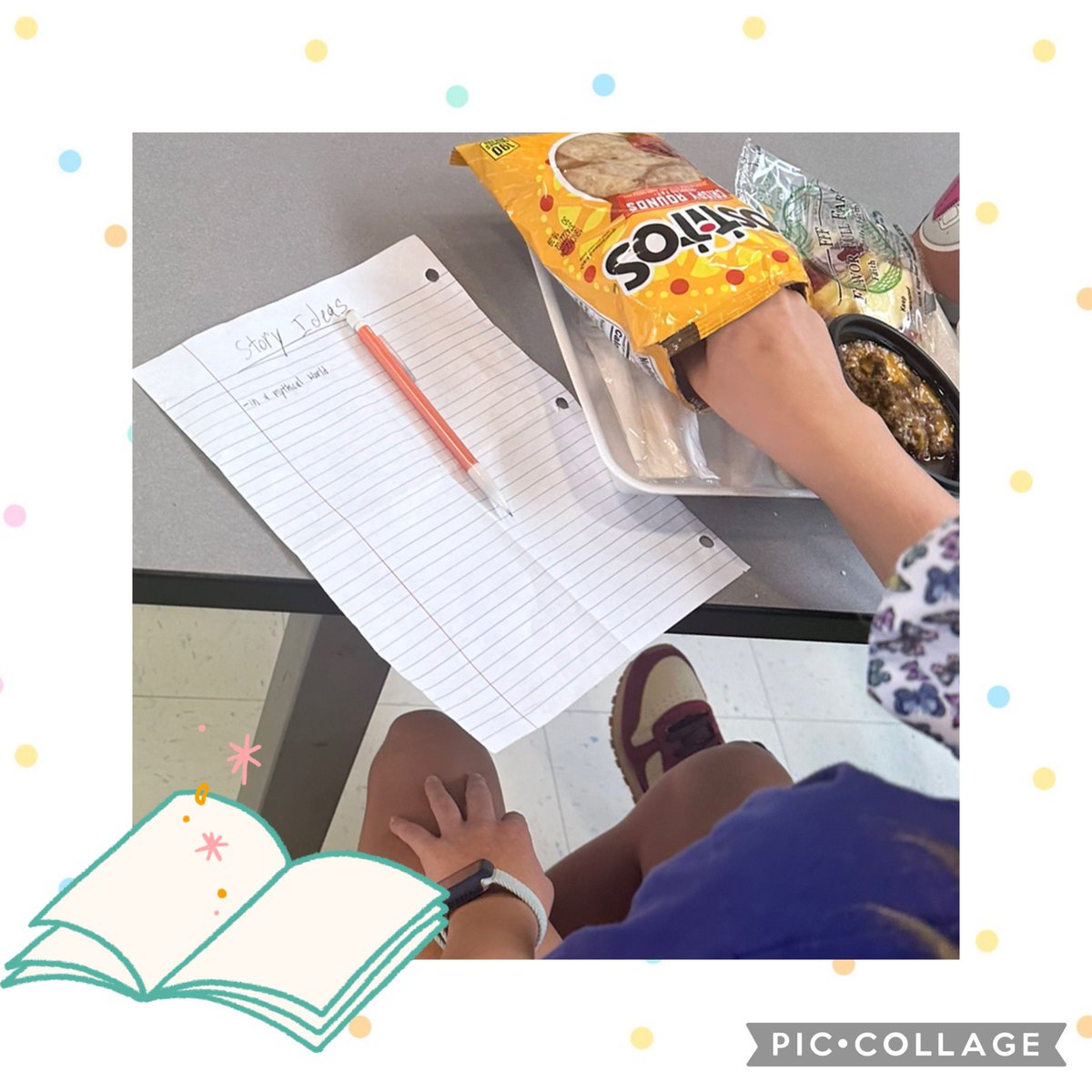 Our 4th and 5th graders 💕 the presentation. Look closely to see what a student was caught doing during lunch! 📝#Inspired #CommunicateIdeas #SOAR <a href="/AVID4College/">AVID</a> <a href="/WesternWCPSS/">Western Area</a> <a href="/WCPSS_TitleI/">WCPSS Title I</a> <a href="/TSL_LEADERS/">Project LEADERS Wake County Public Schools</a>