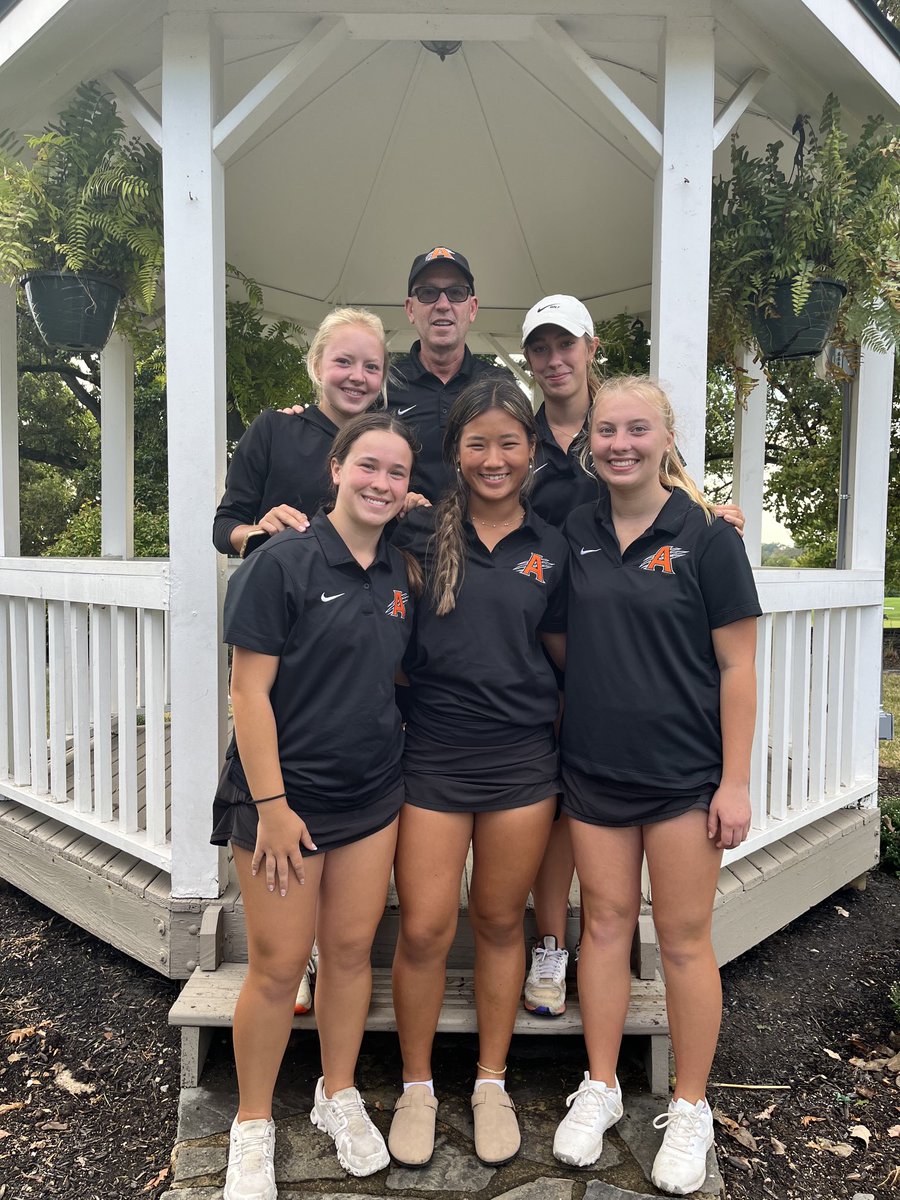 What can I say about this team! 303 school record. Sectional Champions by 7 strokes. Senior Ayla Brugger birdies her last 2 holes to shoot a career best even par 72! I love these guys!