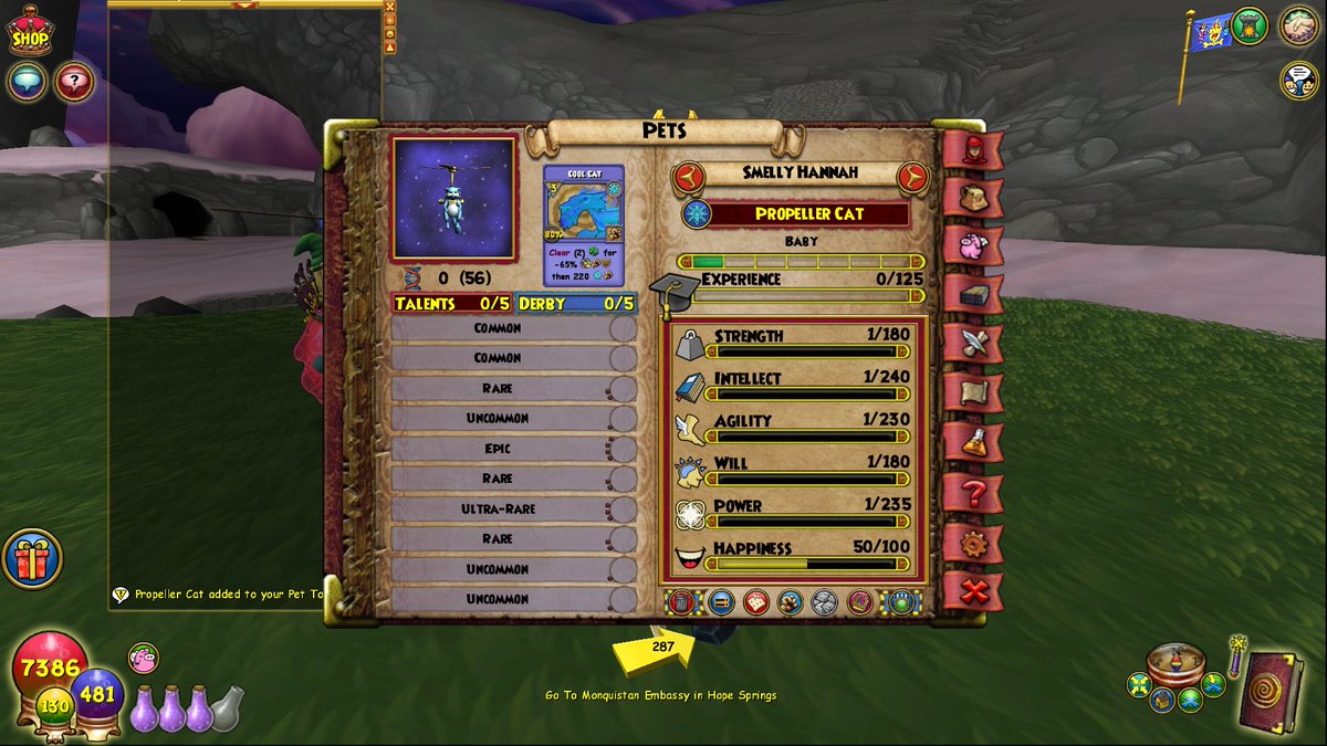 awizard_from_oz's tweet photo. OWWW!!
U know how to play on my weakness 😩
Meet Dixie, Baron and Smelly Hannah 😷🤢
"Smell Kat smelllly Kat, what are they feeding you!"

Now to vait for the XP training bubble 😁
#Wizard101 #FAB3 https://t.co/IEnxROXocM