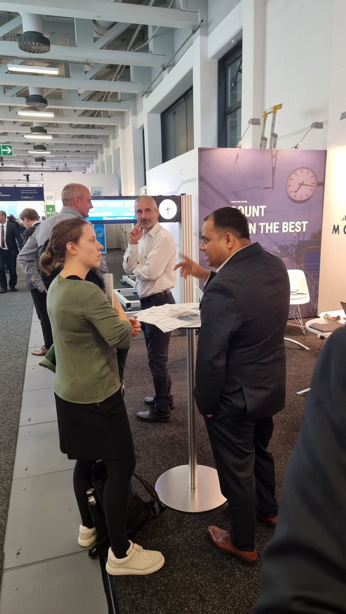 prashantshoney's tweet image. ✨ First Impressions from #InnoTrans2024 ✨
Energy is incredible! 🚄🌍 
Our @MOBATIME @MobatimeI booth is buzzing with #TimeSystems &amp;amp; #display.

Hall 2.1 | Stand 830!
📅 Until 27 Sept

#RailwayInnovation #FutureOfMobility #TimeSynchronization #Berlin #RailwayExpo