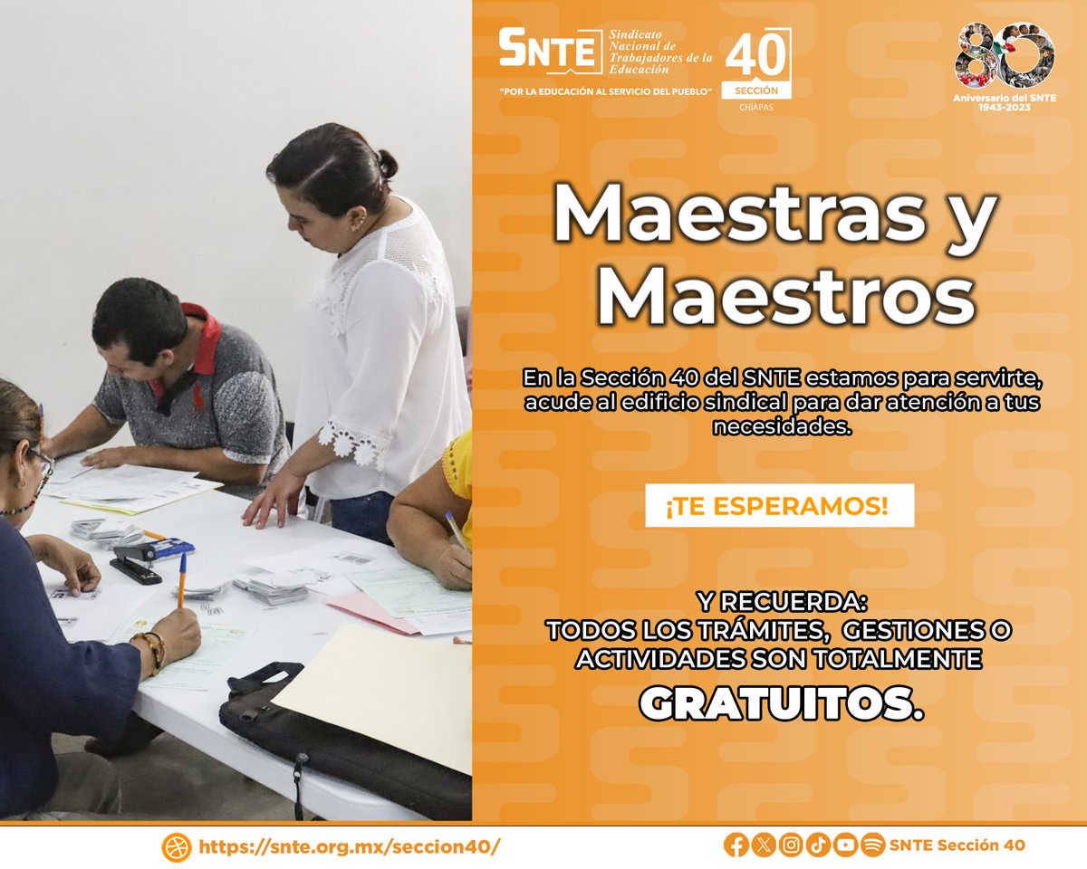 SNTE Sección 40 tweet media