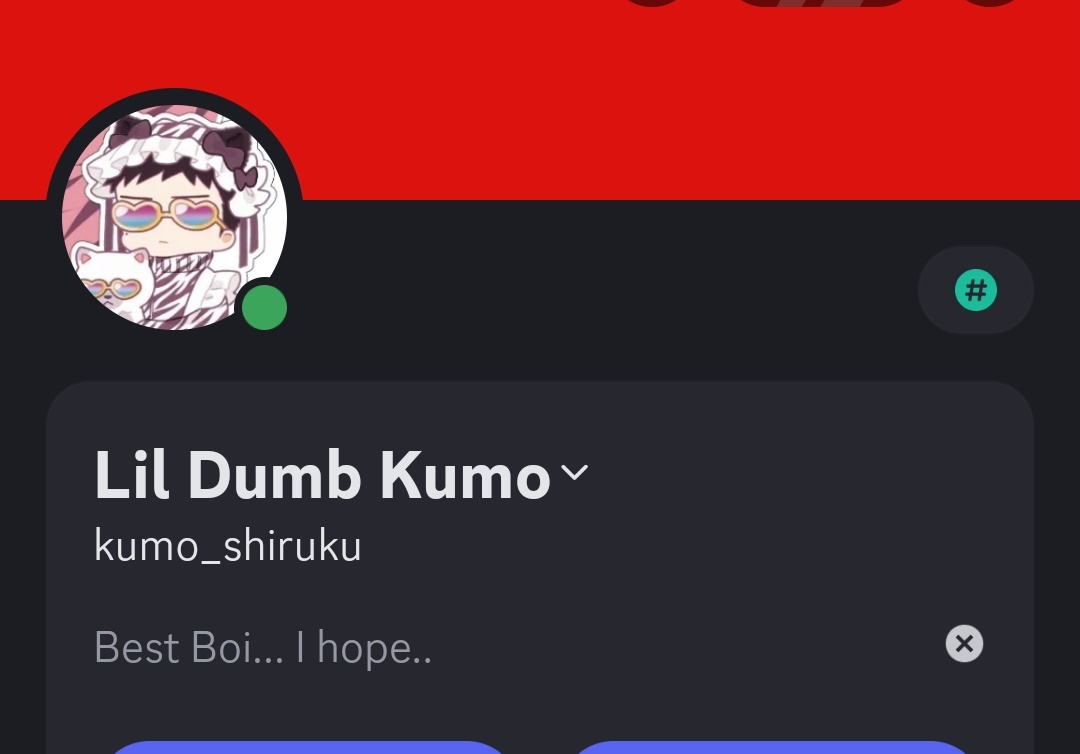 Kum0RP's tweet photo. //Got work and all that tonight so I'm going to get to replies properly tomorrow. So gonna be a lurking spider.

While I'm at it, just want to push up my discord. I like interacting with y'all both in and out of character and this is a great place to do that! :3 https://t.co/KWggtpOUXR