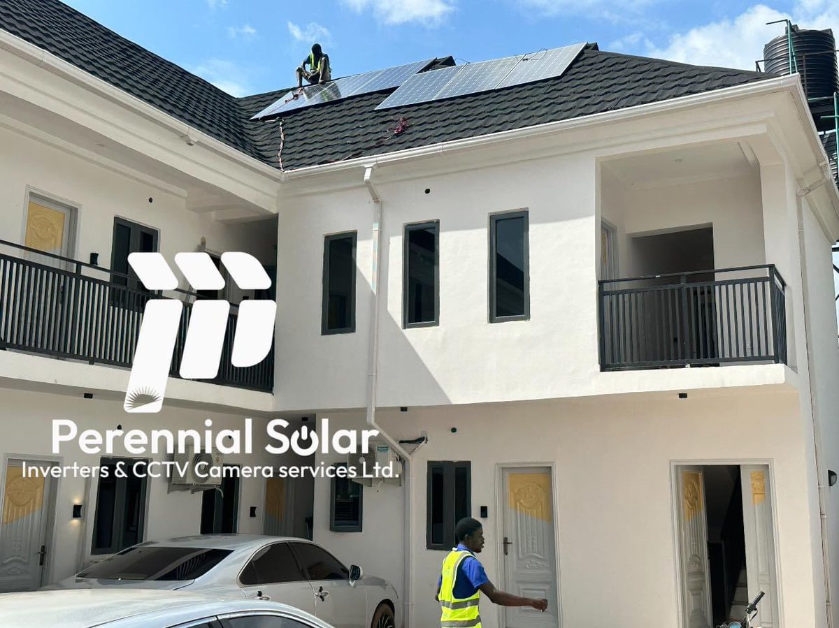 Perennial_Solar's tweet photo. Just completed a 3.5KVA solar system installation today, bringing reliable, renewable energy to another happy client! © Want to reduce your energy costs and enjoy 24/7 power? DM for details and let's get you started on the solar journey! 4 ** #SolarEnergy #GreenEnergy #Nigeria https://t.co/1oIKnsTvD5
