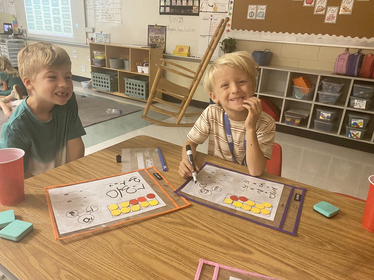Making tens buddies with the chips! #rnegreatthings