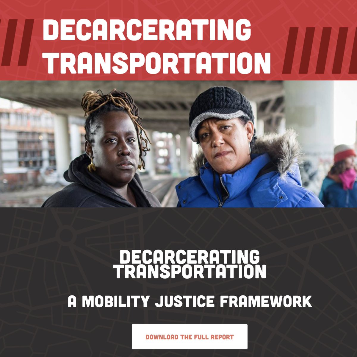AllianceforBMOC's tweet photo. Today @APTPaction released a report titled "Decarcerating Transportation: A Mobility Justice Framework."

The report delves into the systemic issues intertwining transportation &amp; the criminal legal system, offering solutions &amp; a #RoadmapForJustice

https://t.co/NmHwpX17j4 https://t.co/hnGNBy6qGV