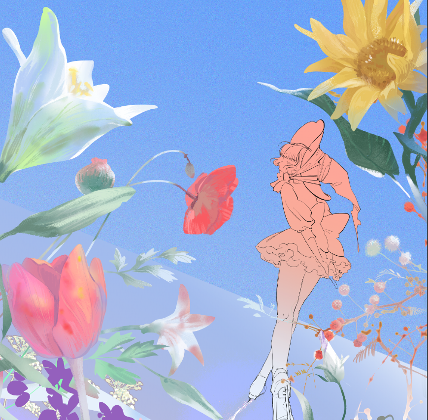 「 」|mocon漠咳咳 🌊Good old day at Okinawa🌊のイラスト
