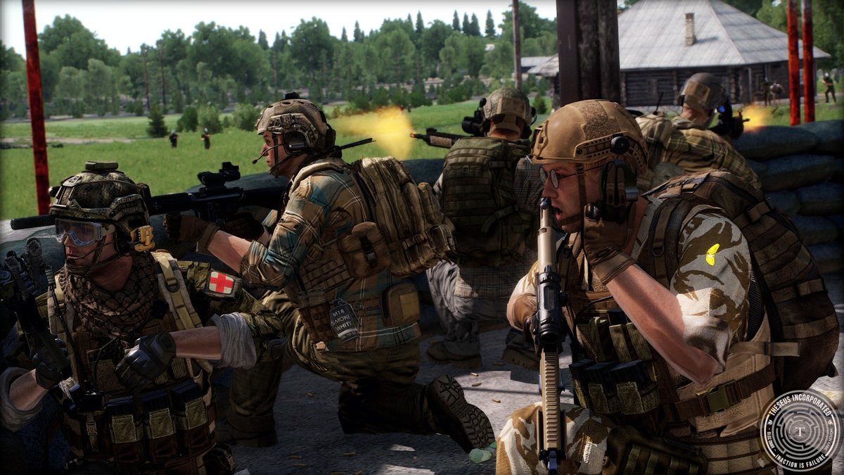 TheseusInc's tweet image. Campaign: Evers' Law
Contract: Rat King

Theseus was tasked with eliminating a dangerous cult. After securing a key FOB, they held off multiple attacks, enduring heavy resistance.

📸 Our contractor's footage:
youtu.be/JCLIIvrHKE0

#Arma3 #ArmaPhotography
@ArmaPlatform