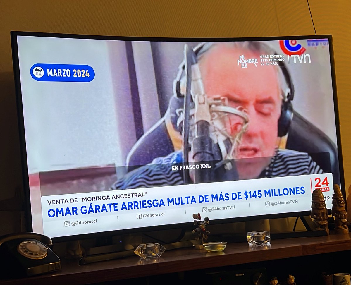 calarcondp's tweet photo. Y en @TVN @24HorasTVN, nuestra televisión pública preocupada de #OmarGarate Tenemos el país que nos merecemos. https://t.co/gZrW4nSClb