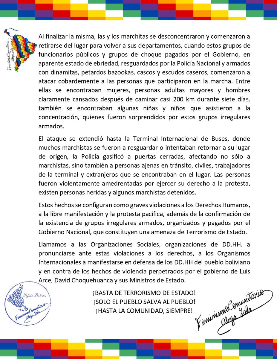FeminismoComunitario AbyaYala tweet media