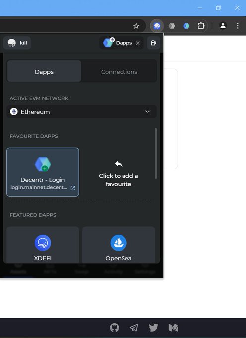 Decentr Browser Update: Chain Agnostic Web3 Experience