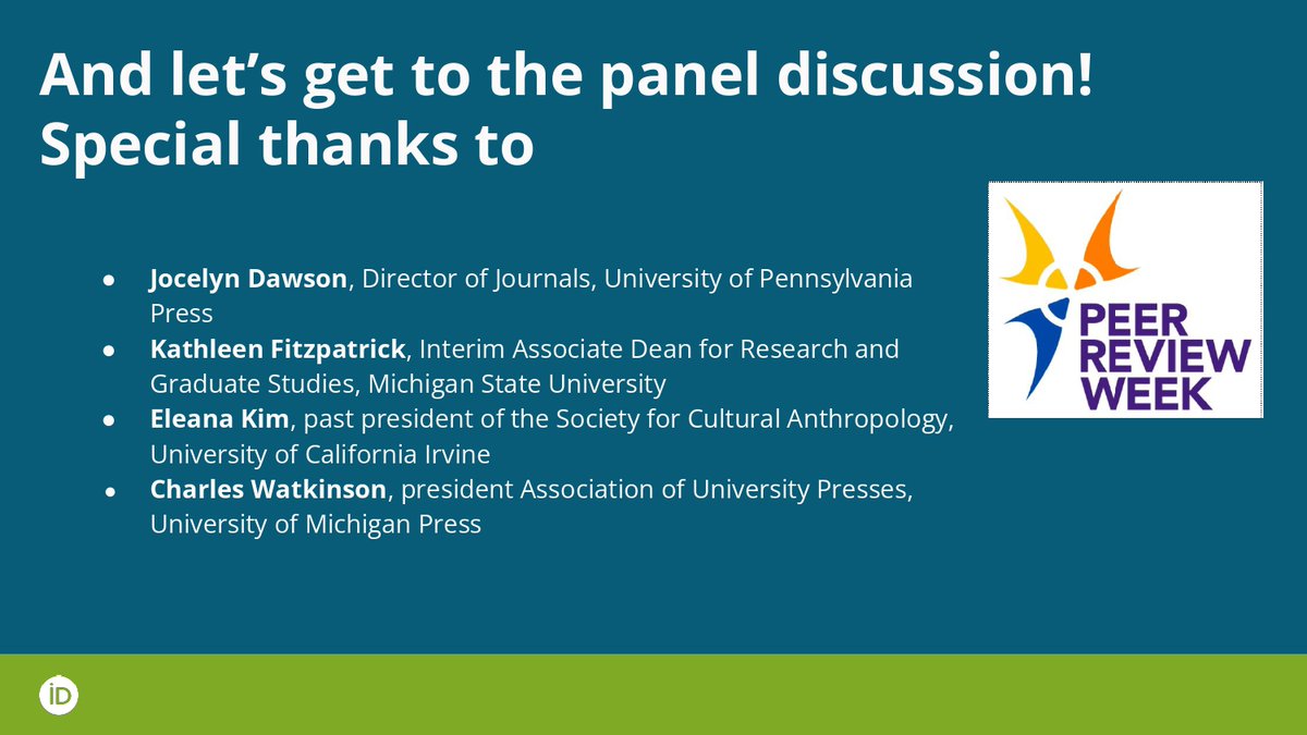 a true pleasure to be with 
Jocelyn Dawson, Kathleen Fitzpatrick, Eleana Kim, Charles Watkinson during
 #PRW2024

x.com/ORCID_Org/stat…

recording of their lovely conversation coming soon!