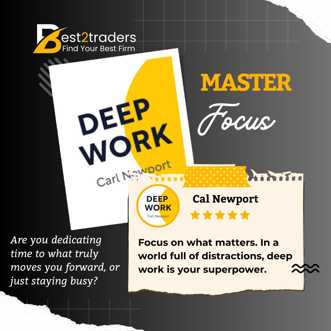 yousseifgalal's tweet photo. Ask yourself: Are you dedicating time to what truly moves you forward, or just staying busy?
Read More: https://t.co/jlBlHyLJBG
#Best2Traders #DeepWork #Productivity #Focus #Mindset #CareerGrowth #TimeManagement #WorkSmart #HighPerformance #PersonalDevelopment #Leadership https://t.co/Xce1yvtx1J