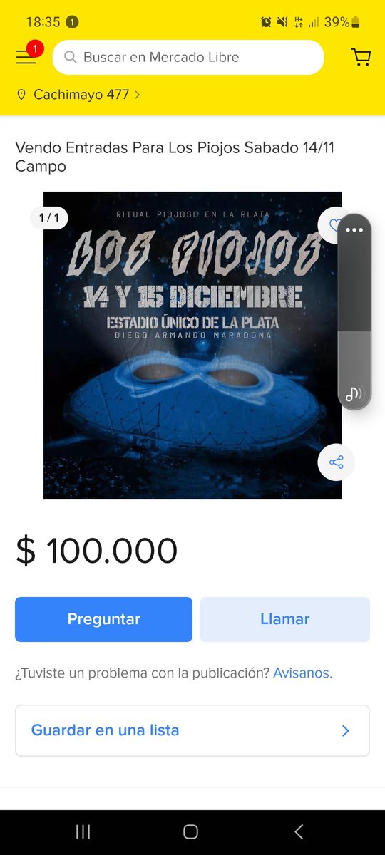 SaitzD's tweet photo. @OficialPiojos Vamos con la reventa. Los que nos conectamos temprano,  tenemos la tarjeta del banco pcia, llego e veces al momento de pago y me rechazan la tarjeta, tendría que ser justo y sacarle las entradas a gente que revende y hace negocios. Ni la fecha del recital pone bien. @TicketekAr https://t.co/ipEREtPMKl