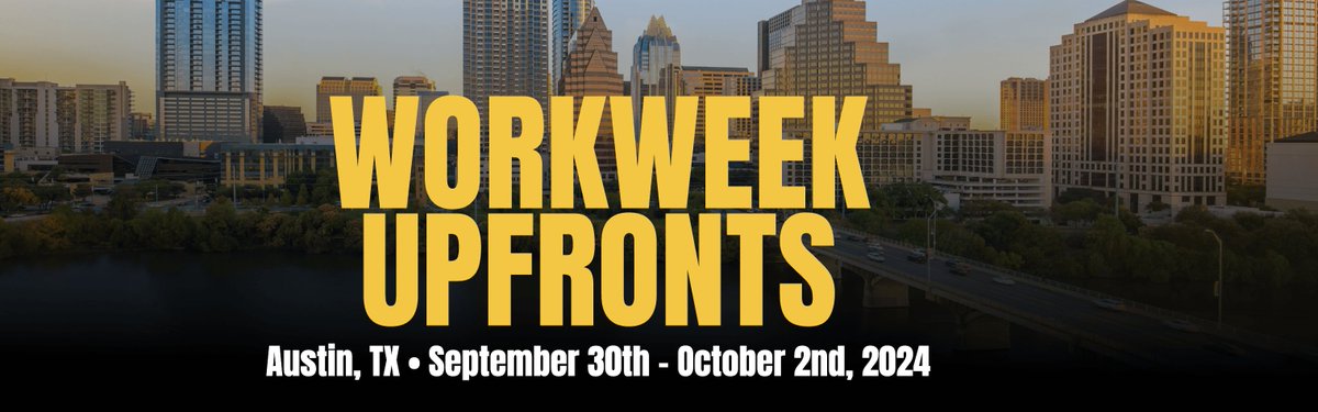 Next week, Workweek is thrilled to host some of the most prominent B2B brands and their marketing teams in Austin for our first annual Upfronts event.

The future of B2B advertising is about combining expert creators, engaged niche audiences, innovative ad formats, and deep