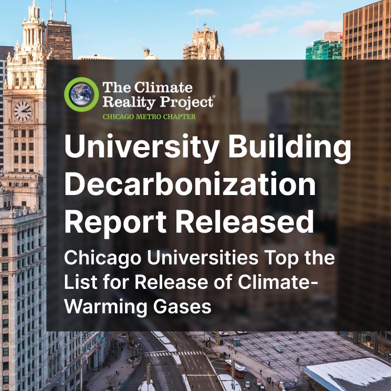 realitychicago's tweet photo. Campus buildings can be greenhouse gas hogs. Download this important new report at https://t.co/vsHnf9KOQy  #ElectrifyChi https://t.co/MFzeJ4WvlD