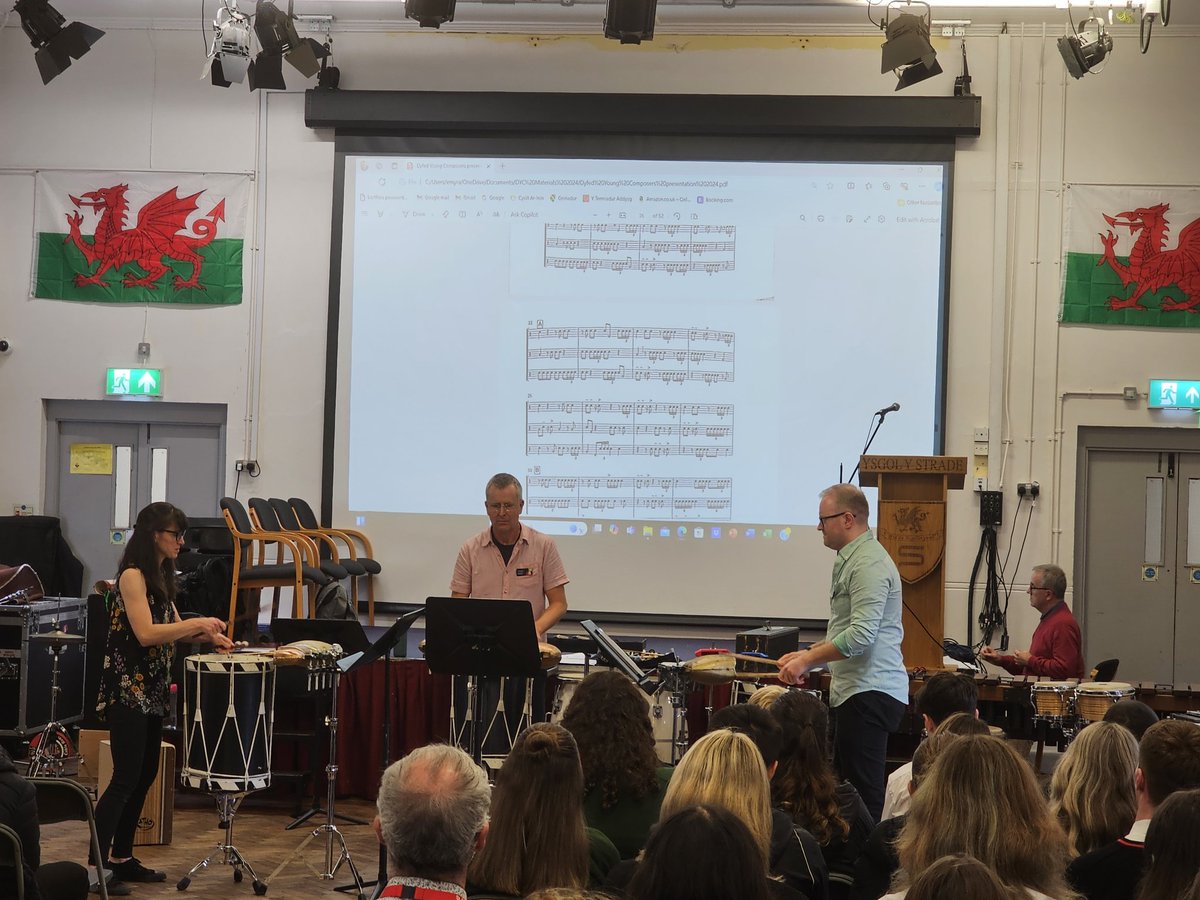 Adran Gerdd YGS (@cerddstrade) on Twitter photo Diolch i <a href="/PlowmanMusic/">Lynne Plowman</a> ac Ensemble <a href="/BBCNOW/">BBC NOW</a> am ddod i <a href="/Ysgol_Strade/">Ysgol Y Strade</a> heddiw i gynnal gweithdy Cyfansoddwr Ifanc <a href="/YDyfed/">Young Music Makers of Dyfed</a> gyda dysgwyr TGAU a Lefel A Cerdd yn ogystal â chynnal cyngerdd arbennig i @Blwyddyn7Strade. Ardderchog! Diolch i <a href="/PlowmanMusic/">Lynne Plowman</a> ac Ensemble <a href="/BBCNOW/">BBC NOW</a> am ddod i <a href="/Ysgol_Strade/">Ysgol Y Strade</a> heddiw i gynnal gweithdy Cyfansoddwr Ifanc <a href="/YDyfed/">Young Music Makers of Dyfed</a> gyda dysgwyr TGAU a Lefel A Cerdd yn ogystal â chynnal cyngerdd arbennig i @Blwyddyn7Strade. Ardderchog!