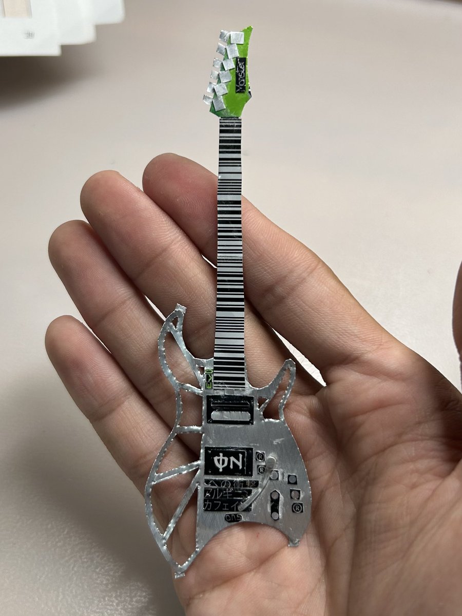 dmc_origami's tweet photo. モンスターの空き缶でEVO PHYTOELECTRONを作りました https://t.co/k0D6VMrl6F