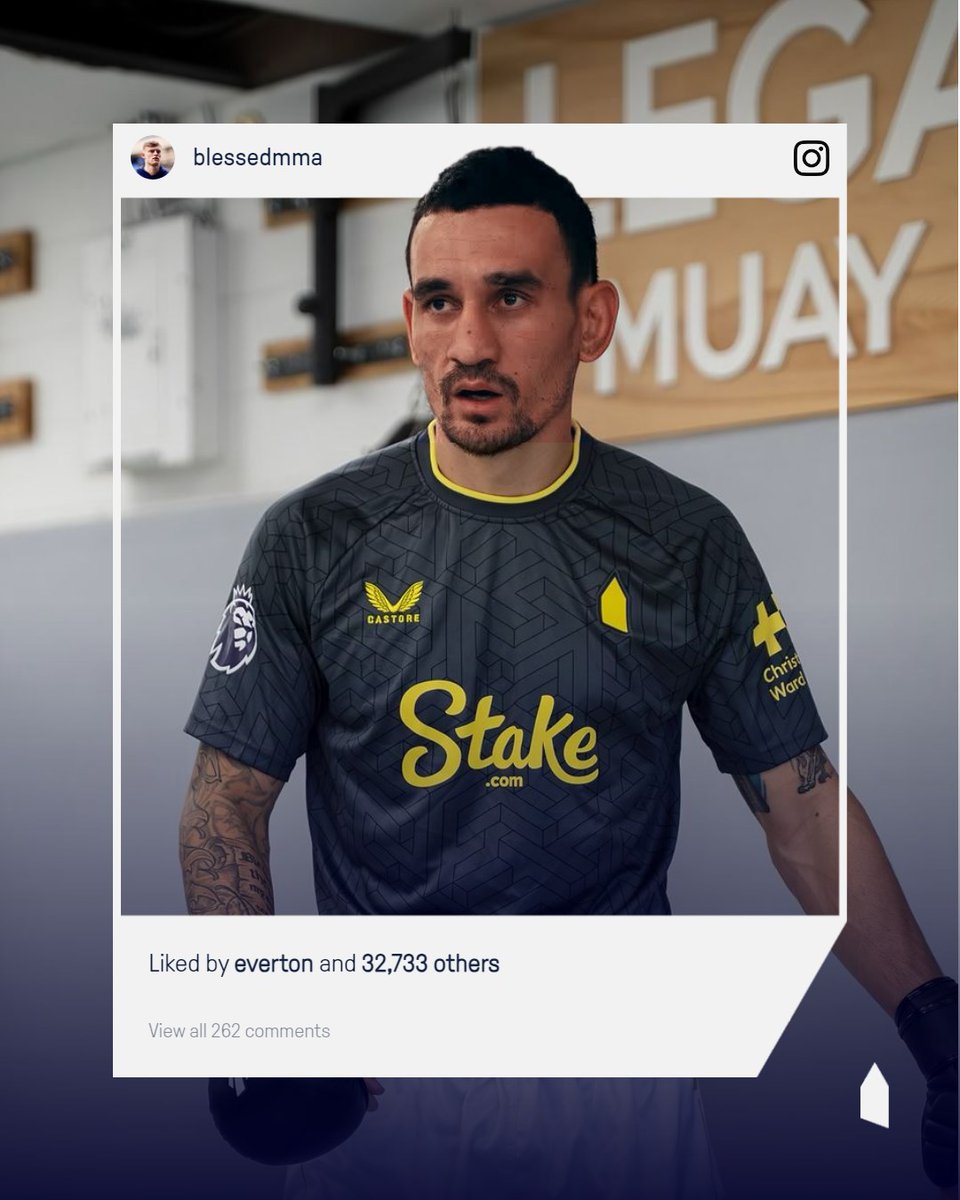 Stay Blessed, Max. Up the Fighting Toffees! 👊

<a href="/BlessedMMA/">Max Holloway</a> 💙