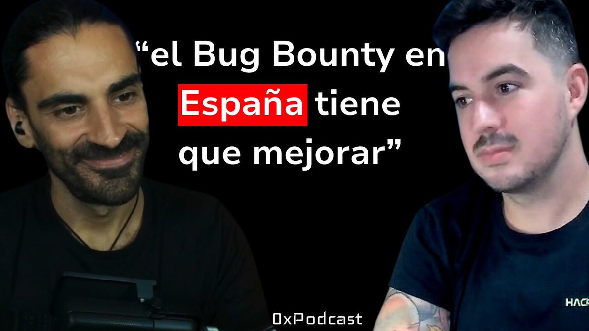🎙 De Blue Team a Red Team con David Padilla | 0xPodcast #1 youtu.be/IpcqiCcHq3A?si… vía <a href="/YouTube/">YouTube</a>