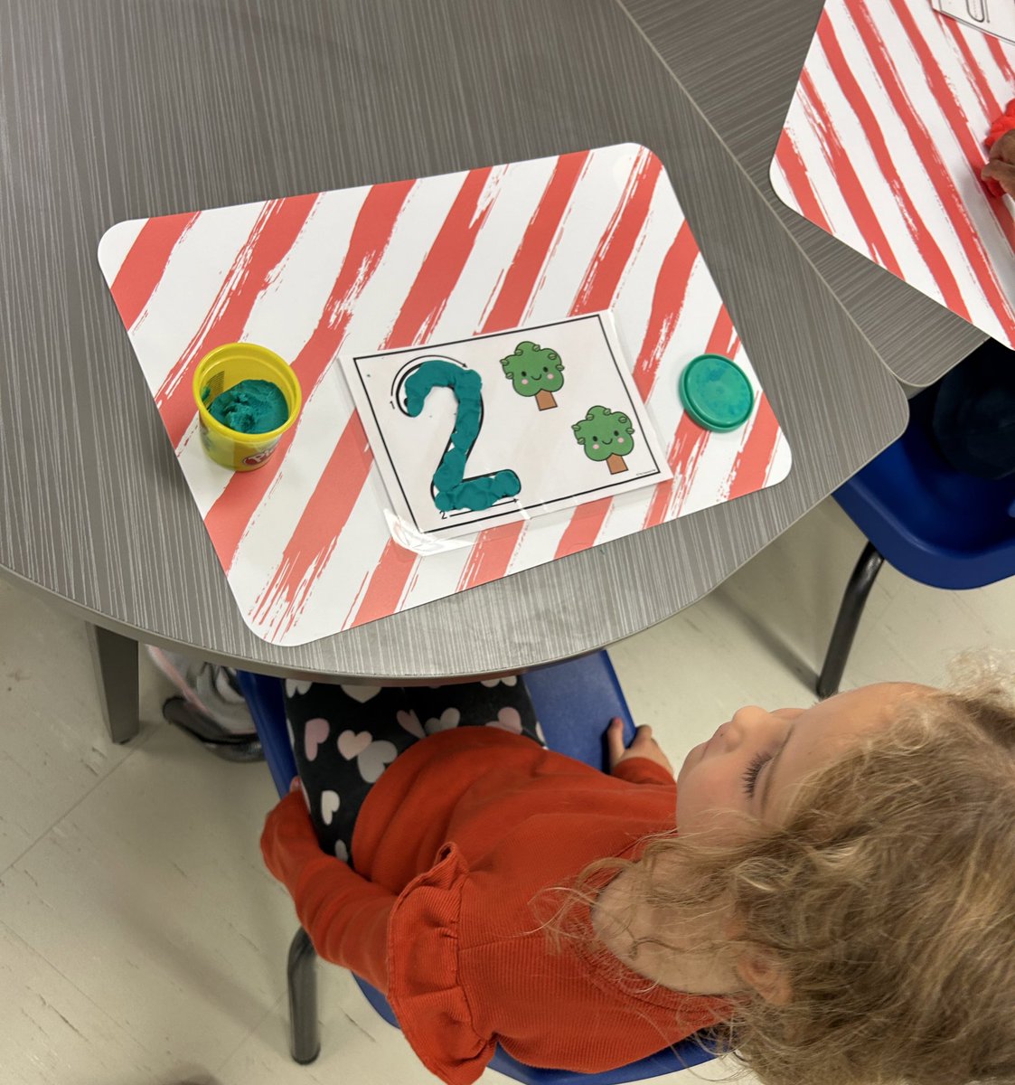 We are LOVING our fall themed play doh number mats this week!! The perfect way to combine fine motor, counting, and number formation ✔️✔️✔️