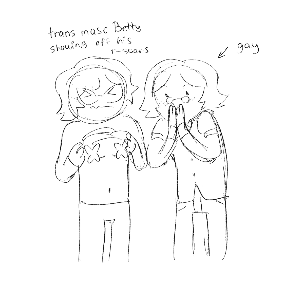 I’ll maybe color this and post it on the weekly petrigrof account it’s been abandoned for a while lol (depression)