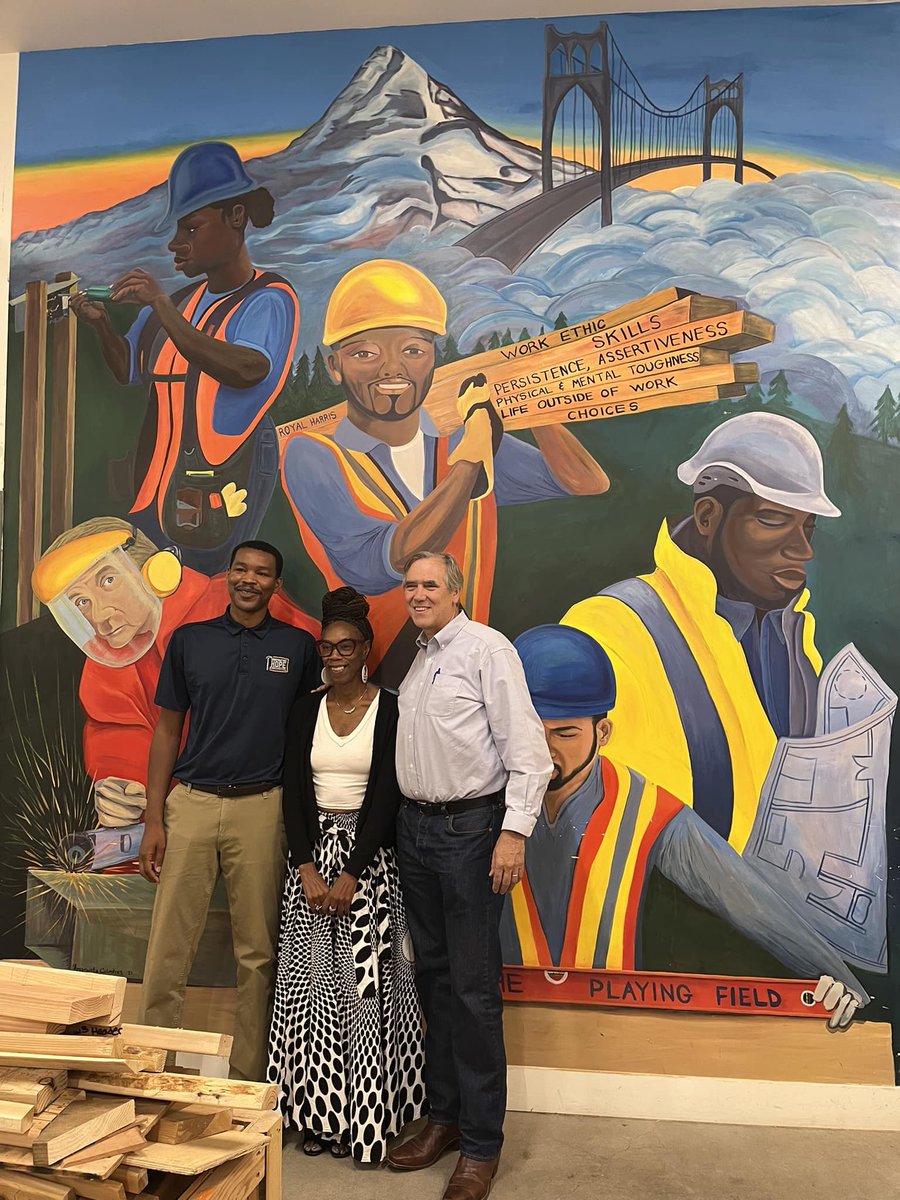 Constructing Hope is really living up to their name—providing pathways to good-paying and union construction jobs. Inspiring to hear from their staff about their Green Workforce Program and the critical skills and pre-apprenticeship trainings they’re making available.