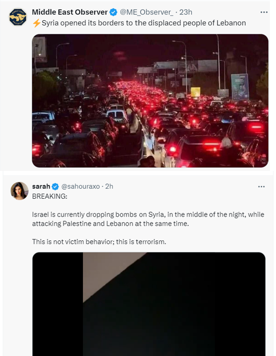 ZalacainMartin's tweet photo. Los Libaneses huyen hacia Siria, pero Israel también está bombardeando Siria.
#PrayForLebanon 🙏🇱🇧
#PrayForSiria 🙏 🇸🇾
#PrayForPalestina 🙏🇵🇸 https://t.co/iawe0c2tle
