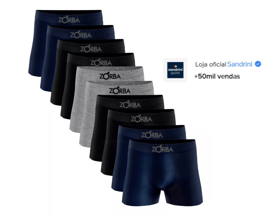 ABAIXARAM AS CUECAS 👖

Kit 10 Cuecas Zorba algodão

use o cupom GANHA10

119,90 à vista
mercadolivre.com/sec/1wFw1wa