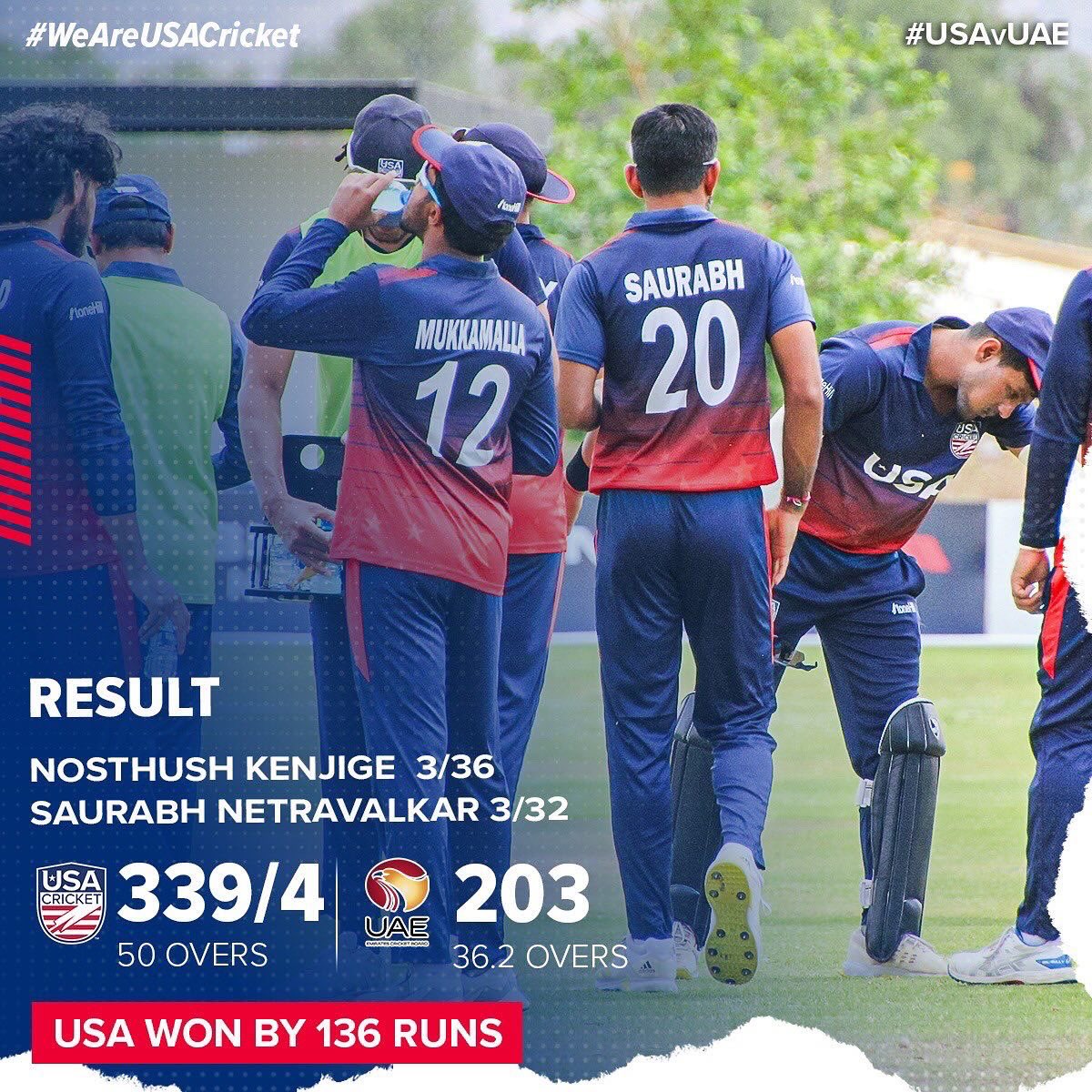 The emergence of the USA Cricket Men's Team has brought forth a plethora of talented individuals who have captured the hearts of many. These exceptional cricketers serve as role models for the next generation, kudos to everyone involved <a href="/usacricket/">USA Cricket</a> for this success streak.